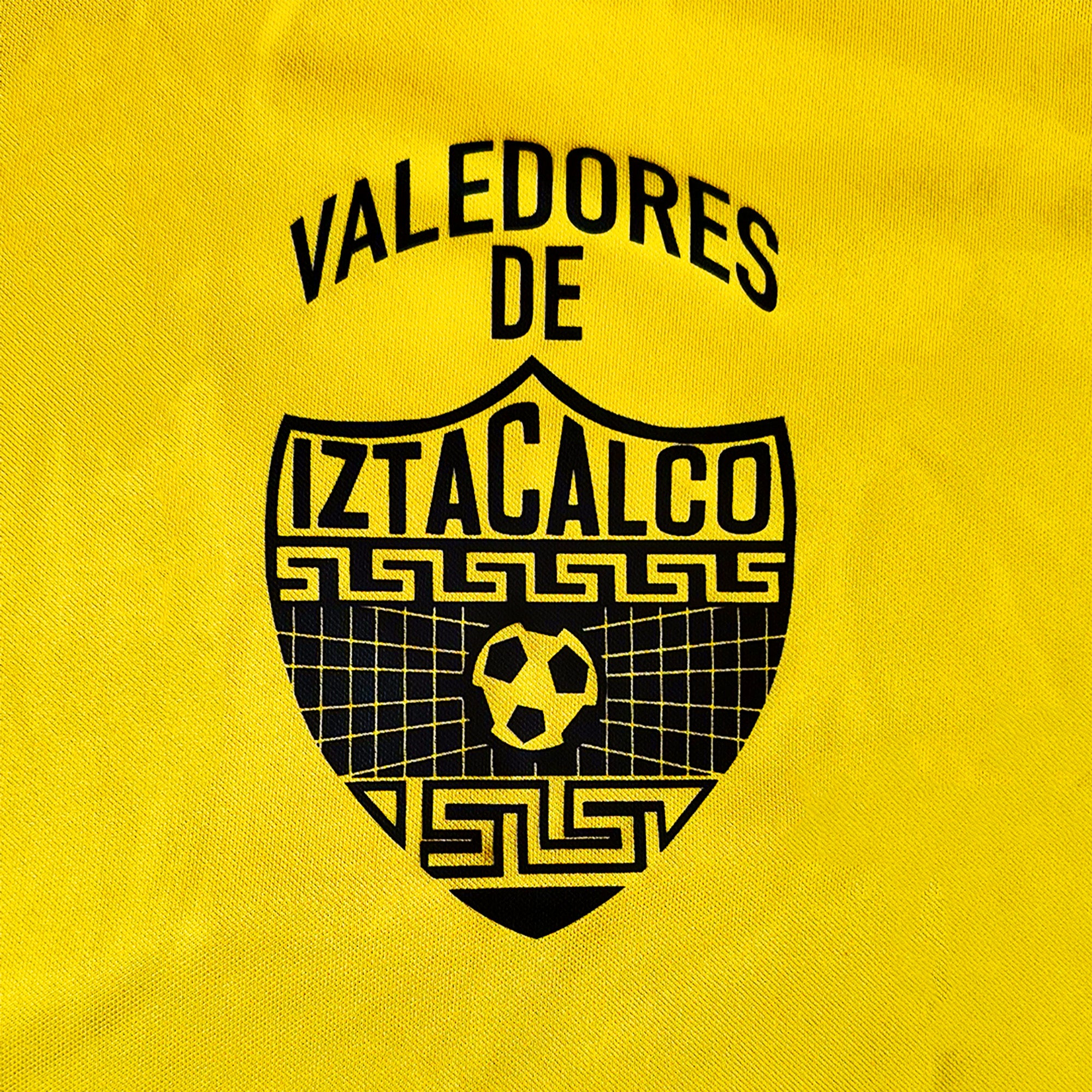 Playera de portero de los Valedores de Iztacalco (amarillo)