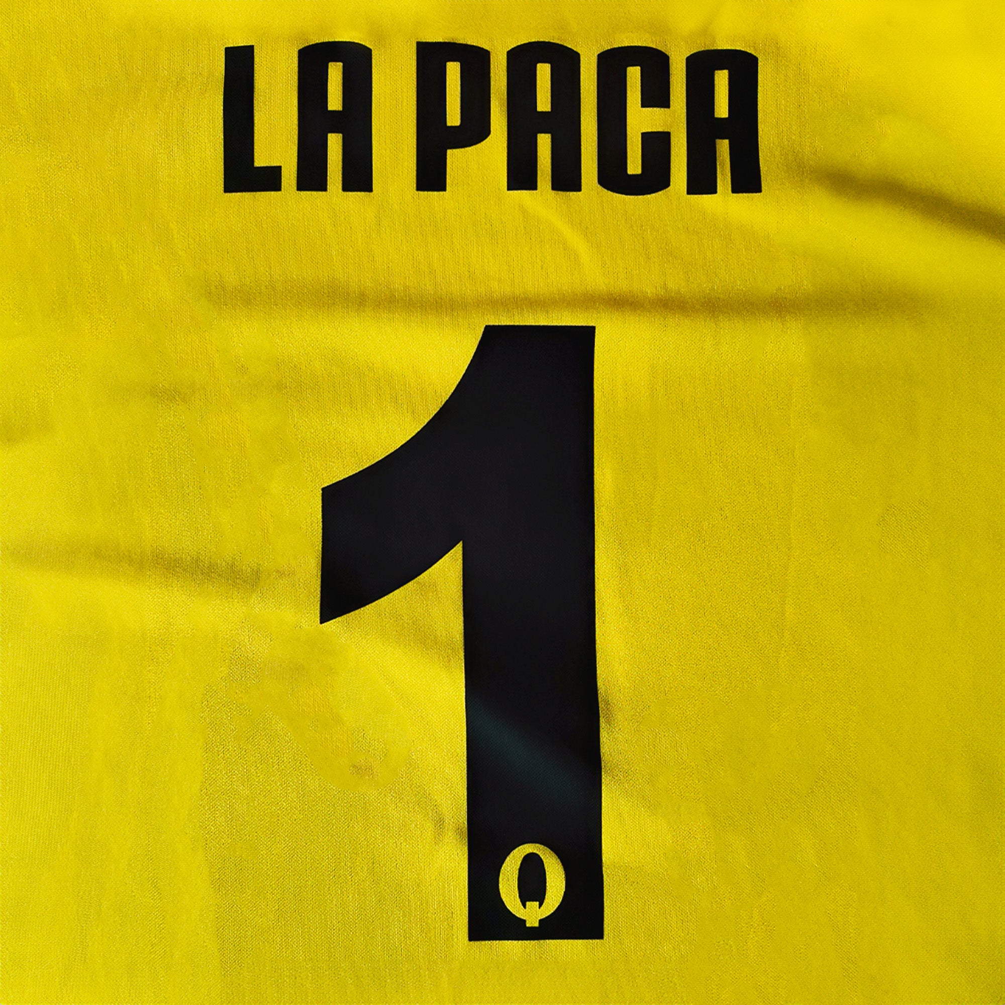 Playera de portero de los Valedores de Iztacalco (amarillo)